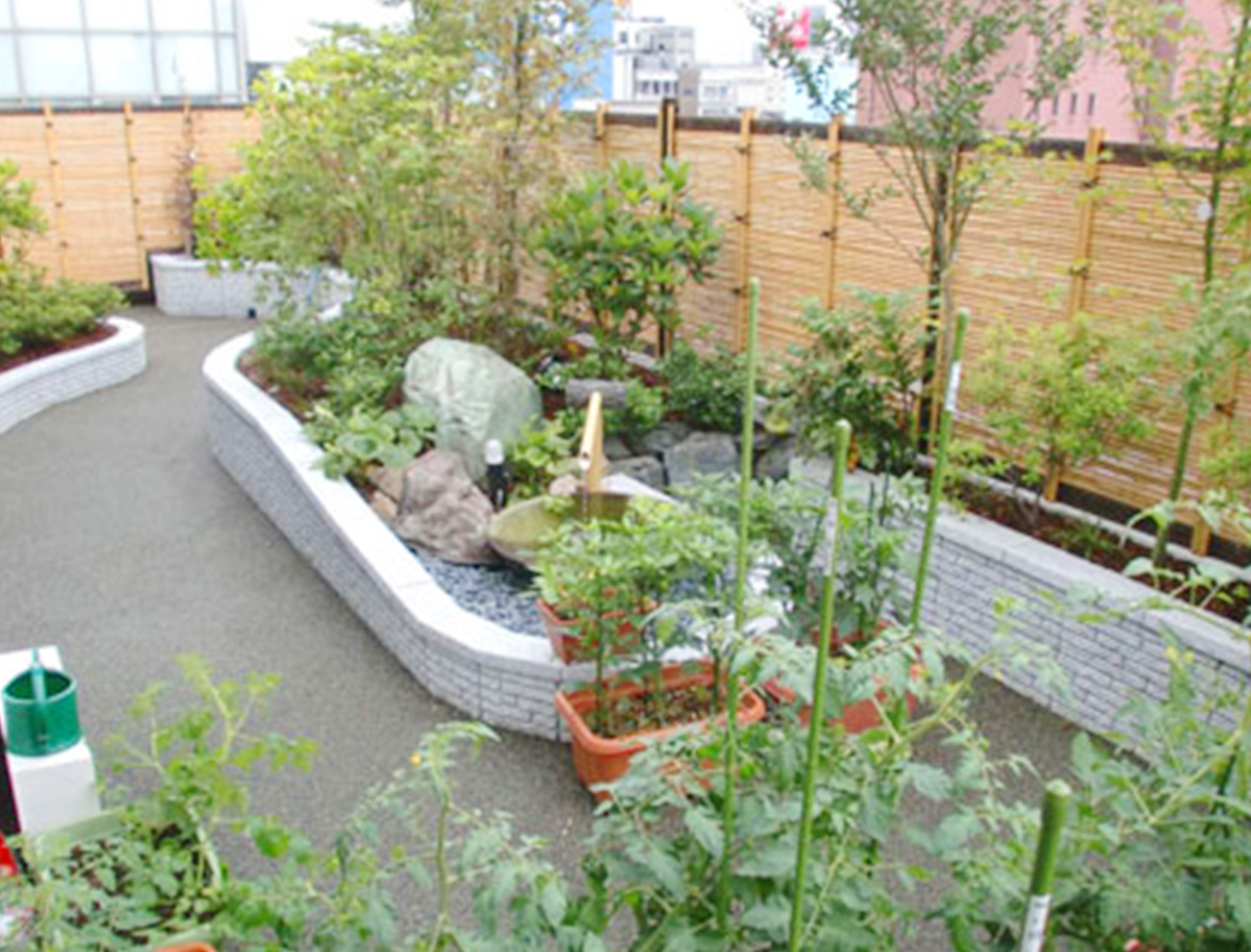 屋上庭園